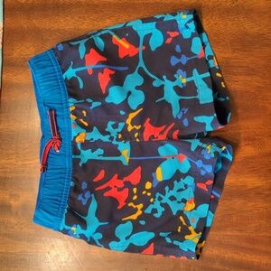 REI | Boys 2T | Swim Trunks | Shorts | EUC | Blue Coral Reef Design |